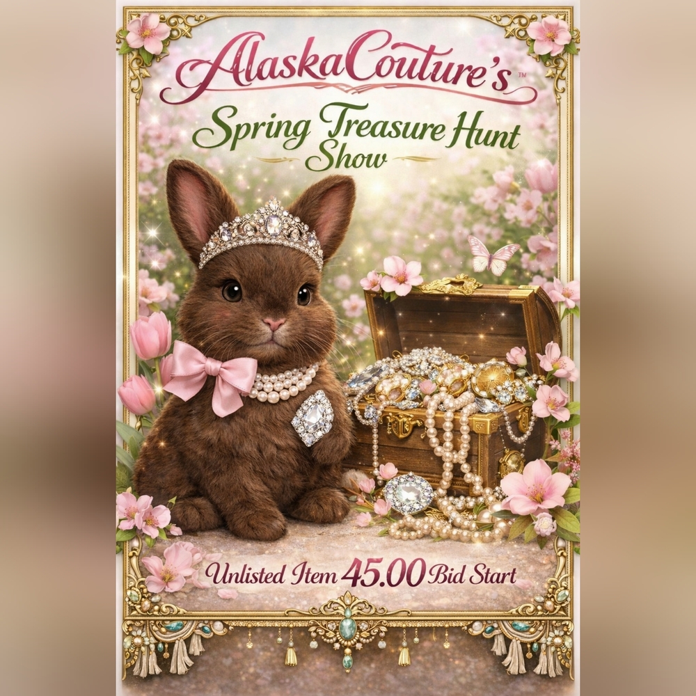 AlaskCouture's ✨️🌷🎀🐇45.00 Bid Start🐇🎀🌷✨️ Unlisted Item ✨️